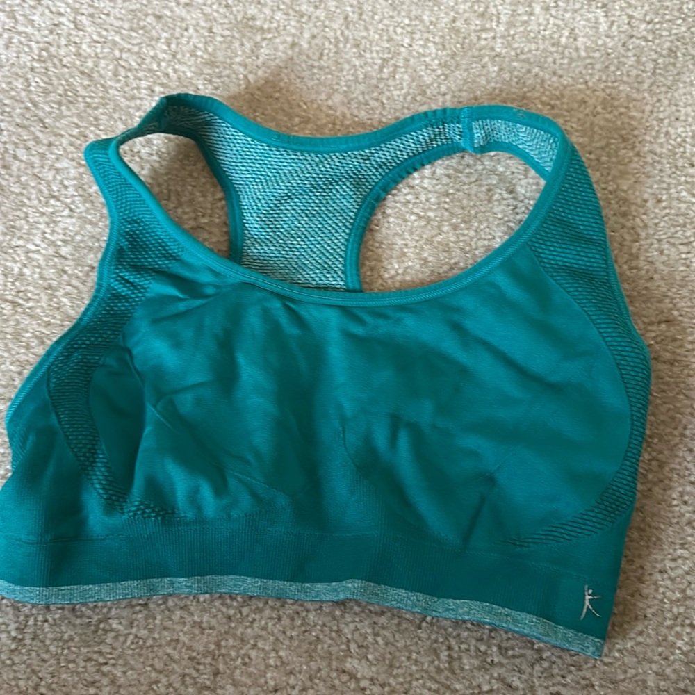 Womens Old Navy Aqua Sports Bra Size XL